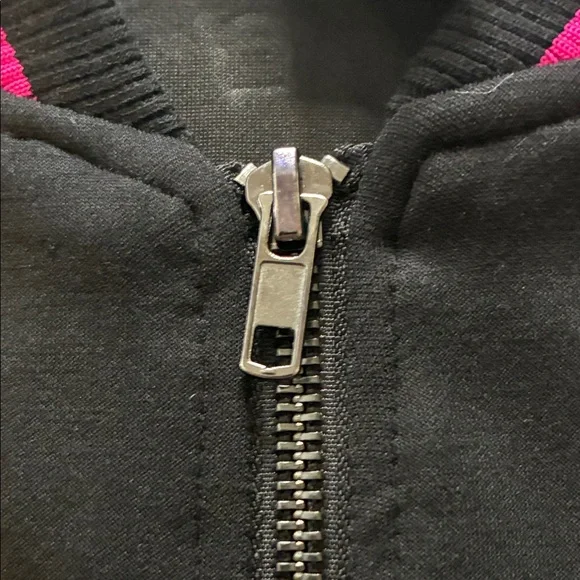 Lovesick by Torrid Black Bomber Jacket with Skull and Heart Accents - Picture 9 of 12